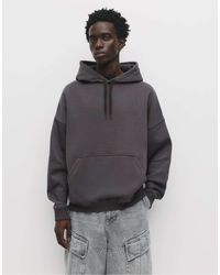 Pull&Bear - – basic-kapuzenpullover - Lyst