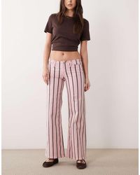 Mango - Teen Cotton Rich Straight Leg Jeans - Lyst