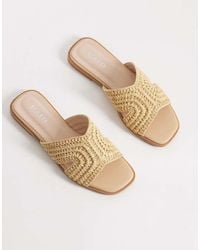 Raid - Coraline Flat Slide Sandals - Lyst