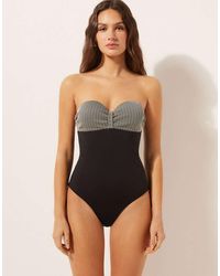 Calzedonia - Swimsuit Golden Stripes - Lyst