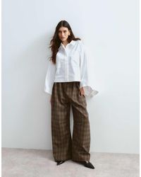 ARRANGE - Wylder Tailored High Waist Wide Leg Trouser - Lyst