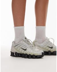 Nike - Shox tl - baskets - cassé/noir - Lyst