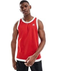 adidas Originals - Adicolor Mock Eyelet Vest - Lyst