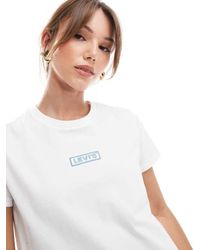 Levi's - Perfect Shine Box Tab Logo T-shirt - Lyst