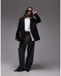 TOPSHOP - Oversized Slouchy Blazer - Lyst