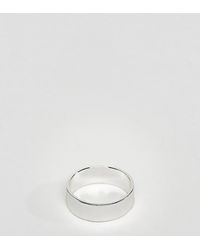 ASOS – Plus – ner Ring - Mettallic