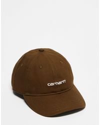 Carhartt - Casquette à inscription - marron - Lyst