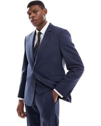 ASOS - Slim Suit Jacket With Wool - Lyst