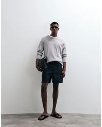 ARKET - Pure Linen Pull On Shorts - Lyst