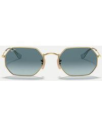 Ray-Ban - Octagonal Classic Irregular Sunglasses With Lens - Lyst