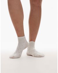 & Other Stories - Flower And Heart Motif Embriodery Sneaker Socks - Lyst