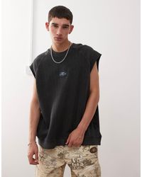 Aape By A Bathing Ape - Aape by a bathing ape – ärmelloses kastiges sweatshirt - Lyst