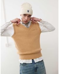 Collusion - V-neck Knitted Vest - Lyst