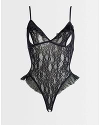 Ann Summers - Extravaganza Crotchless Teddy Bodysuit - Lyst