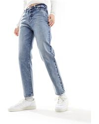 Armani Exchange - Boyfriend Cropped Fit Jeans - Lyst