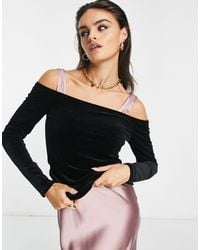 & Other Stories - Off The Shoulder Long Sleeve Top - Lyst