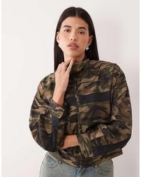 Lioness - Essential Funnel Neck Windbreaker Jacket - Lyst