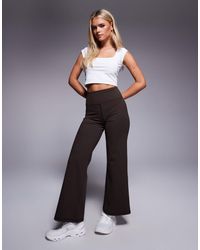4505 - Petite Icon High Waist Wide Leg Dance Pants - Lyst