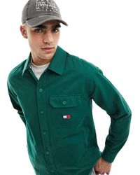Tommy Hilfiger - Essential Solid Overshirt - Lyst