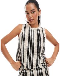 Object - Open Knit Sleeveless Top Co-ord - Lyst