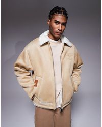 Aape By A Bathing Ape - Aape By A Bathing Ape Faux Suede Chore Jacket - Lyst