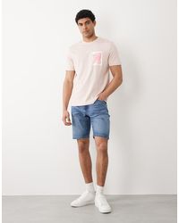 BOSS - Hugo Boss Denim Shorts - Lyst