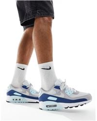 Nike - Air max 90 - baskets - et bleu - Lyst