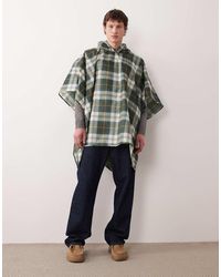 Barbour - Tartan Showerproof Poncho - Lyst