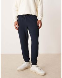 ASOS - Slim-Fit Joggingbroek Met Jacquard Textuur - Lyst