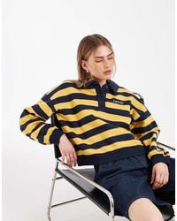 Levi's - Jersey Polo De Rugby Vintage A Rayas En Amarillo Y - Lyst