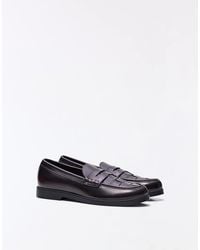 Bershka - Fine Braided Loafers - Lyst