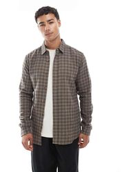 Only & Sons - Small Check Shirt - Lyst