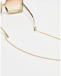 ASOS - – sonnenbrillenkette aus wasserfestem edelstahl - Lyst