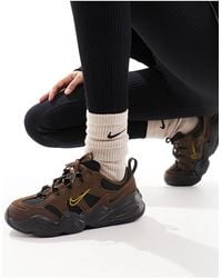 Nike - Tech hera - sneakers cacao e nere - Lyst