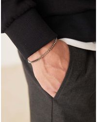 ASOS - Box Link Chain Bracelet - Lyst