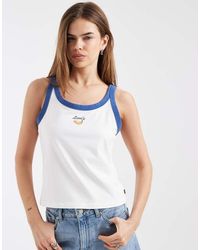 Levi's - Lemon Graphic Ribbed Racer Vest - Lyst