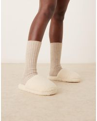 ASOS - Zina Closed Toe Slippers - Lyst