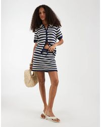 Gap - Cotton Crochet Mini Skirt - Lyst