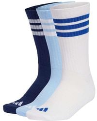 adidas Originals - 3-Stripes Cushioned Sportswear Crew Socks 3 Pair Pack - Lyst