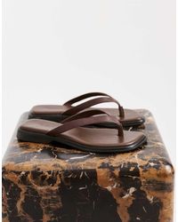 Vagabond Shoemakers - Shoemakers Izzy Leather Flip Flops - Lyst