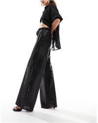 Closet - Embellished Tailored Pants - Lyst