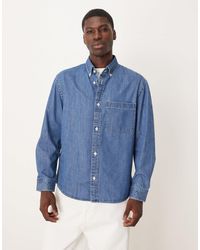 Mango - – jeanshemd aus 100% baumwolle - Lyst