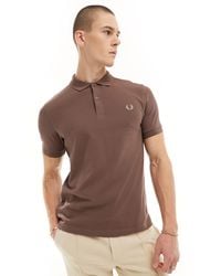 Fred Perry - F Perry Plain Polo - Lyst