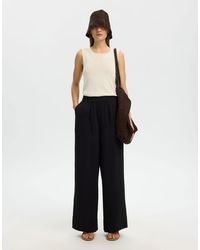 SELECTED - – hose mit weitem beinschnitt - Lyst