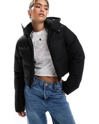 Threadbare - Cropped Puffer Jacket - Lyst