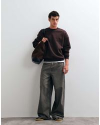 Only & Sons - Oversized Crew Neck Sweatshirt - Lyst