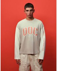 Bershka - Boxy Long Sleeve T-shirt Out Of Core - Lyst