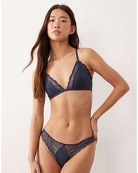 Calvin Klein - Sensual Stretch Lace Thong - Lyst