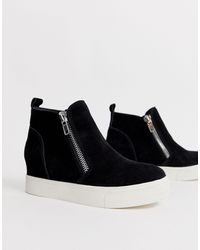 steve madden lazaruss wedge sneakers