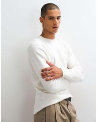 ASOS - Essential Knitted Lightweight Crew Neck Jumper - Lyst